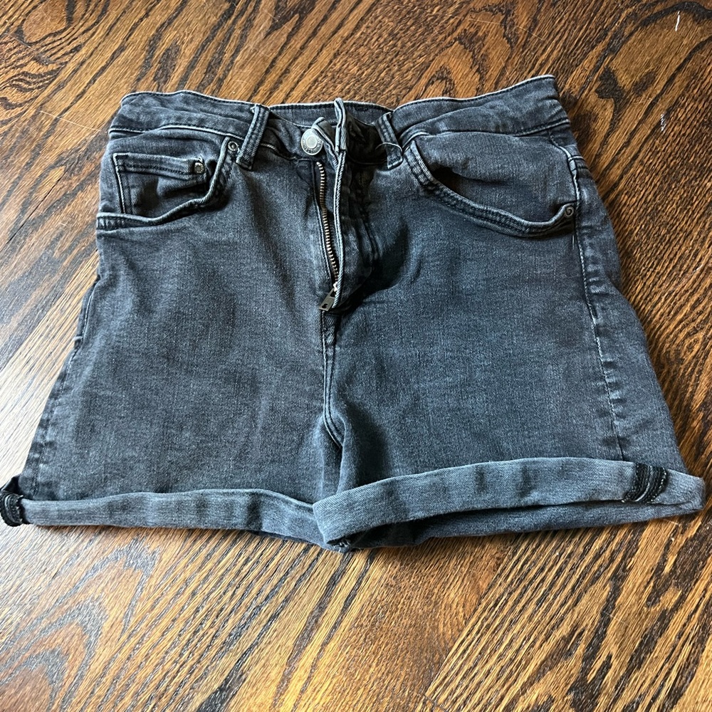 H&M Dark Gray Jean Shorts